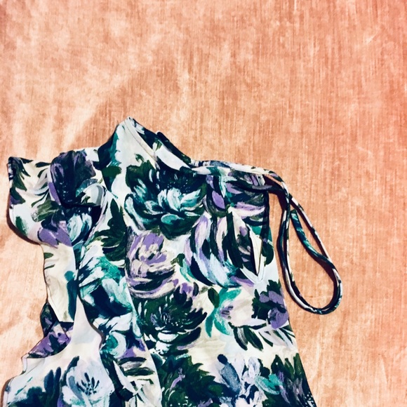 Ava Viv Floral Peplum Top - Picture 7 of 8